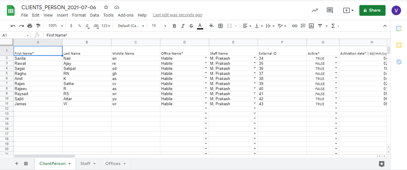 Employee Data