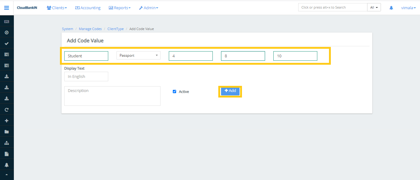 Manage-Codes-Add-Code-Value-Name client 1